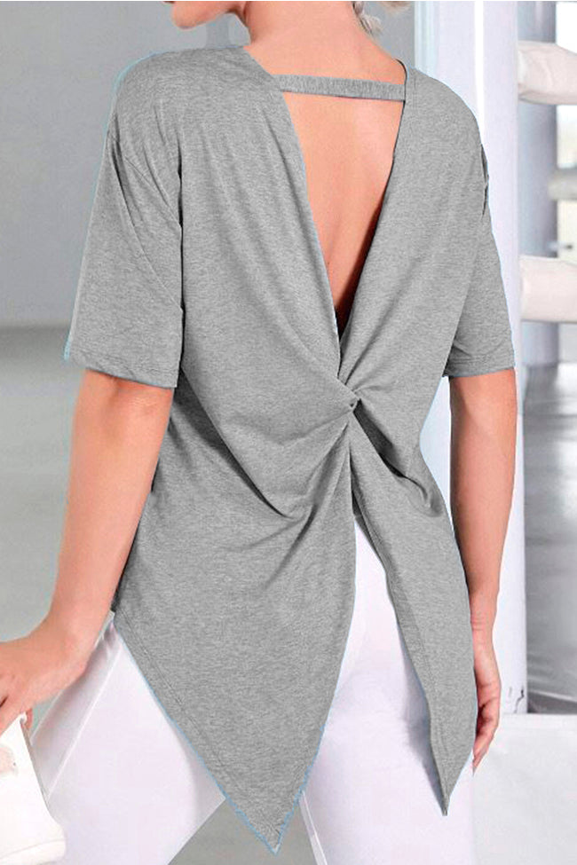 Tania Open Back Top