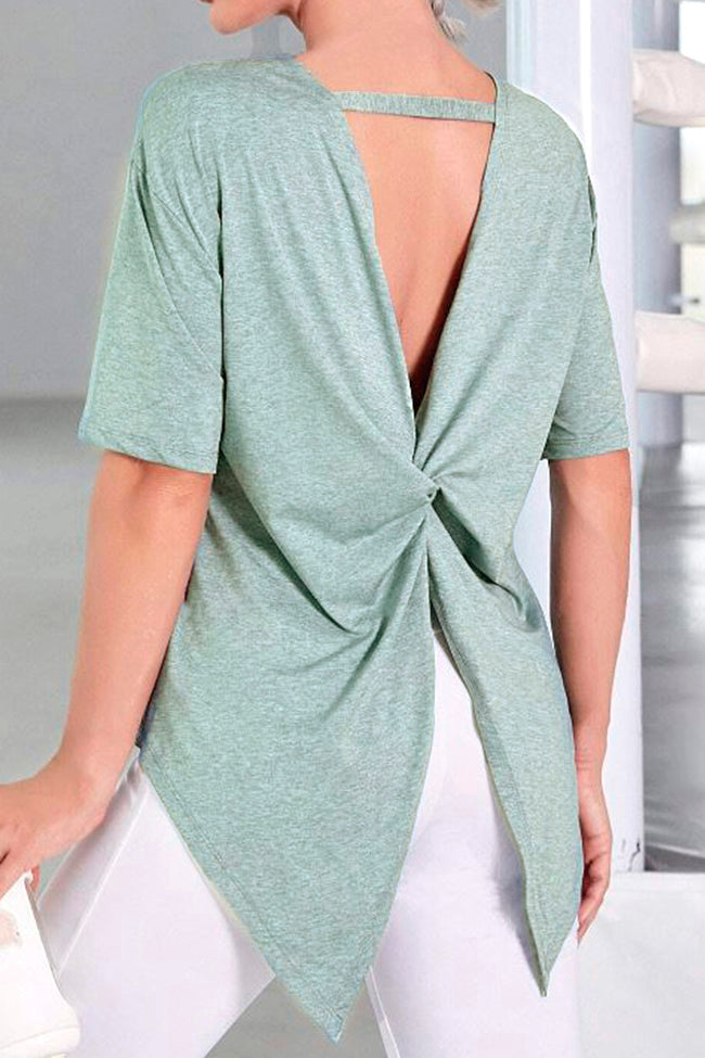 Tania Open Back Top