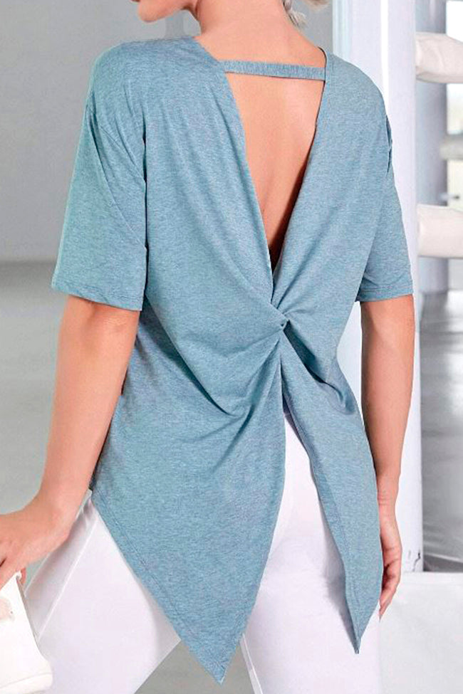 Tania Open Back Top