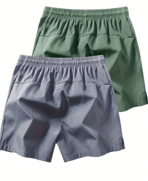 Running Drawstring Waist Shorts