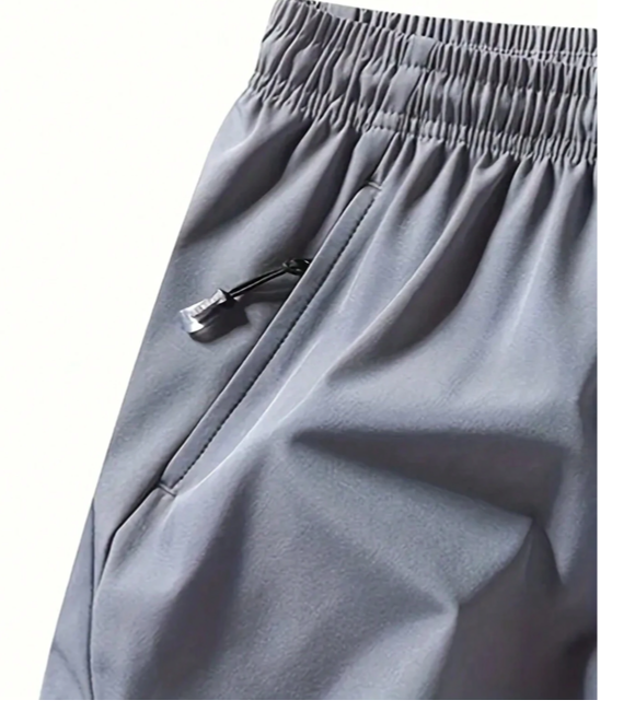 Running Drawstring Waist Shorts