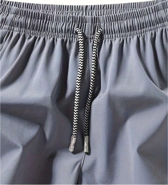 Running Drawstring Waist Shorts